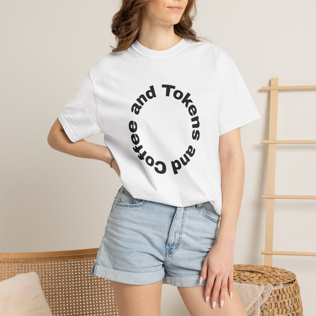 Coffee and Tokens Circular Logo T-Shirt