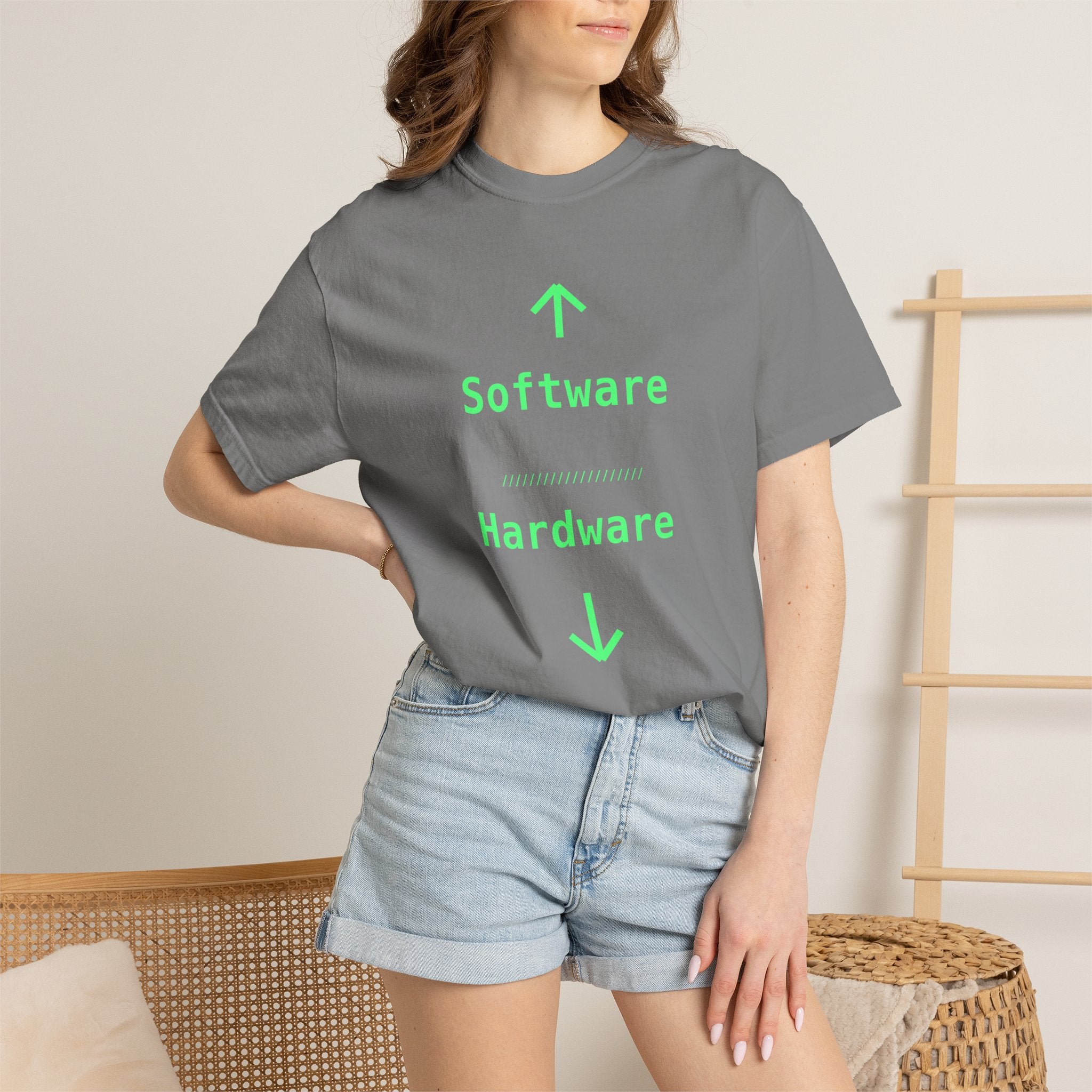 Software ↑ Hardware ↓ Developer T-Shirt