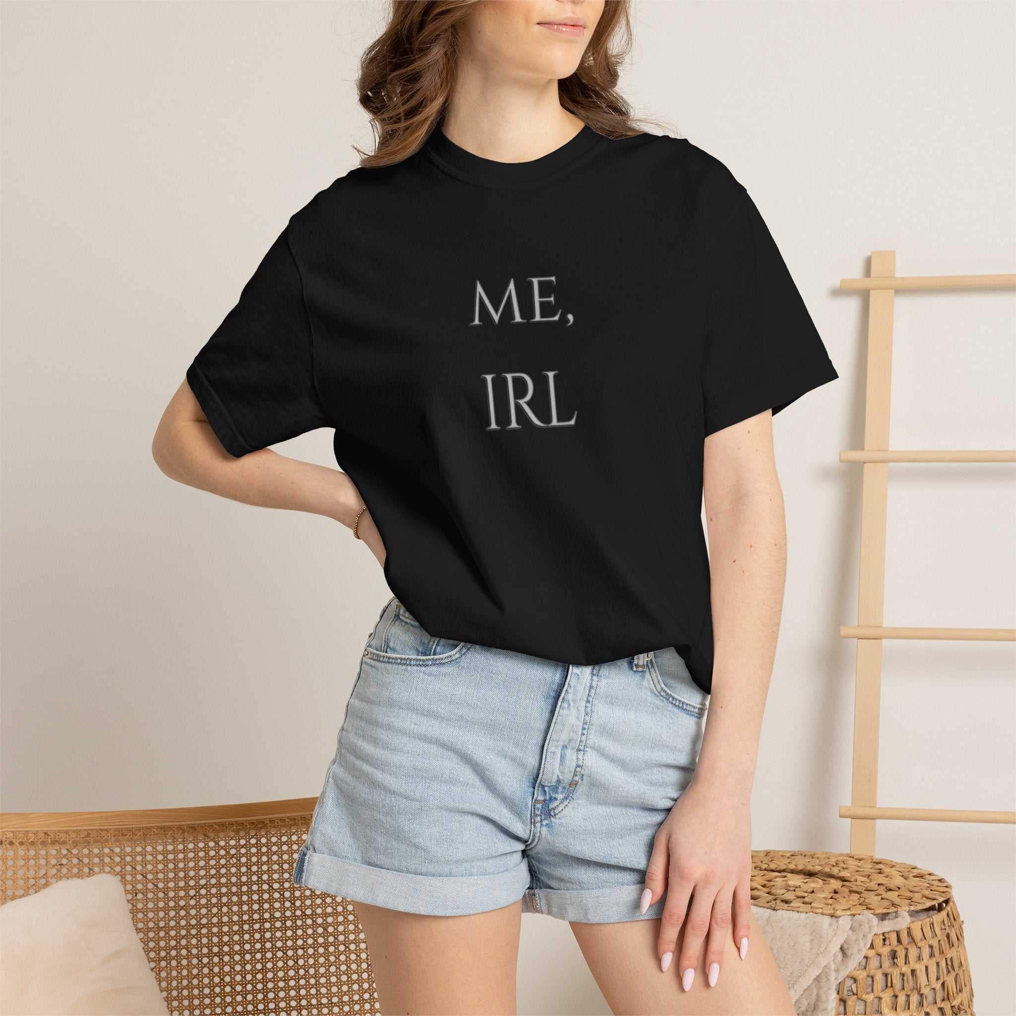 ME, IRL Minimalist Meme T-Shirt