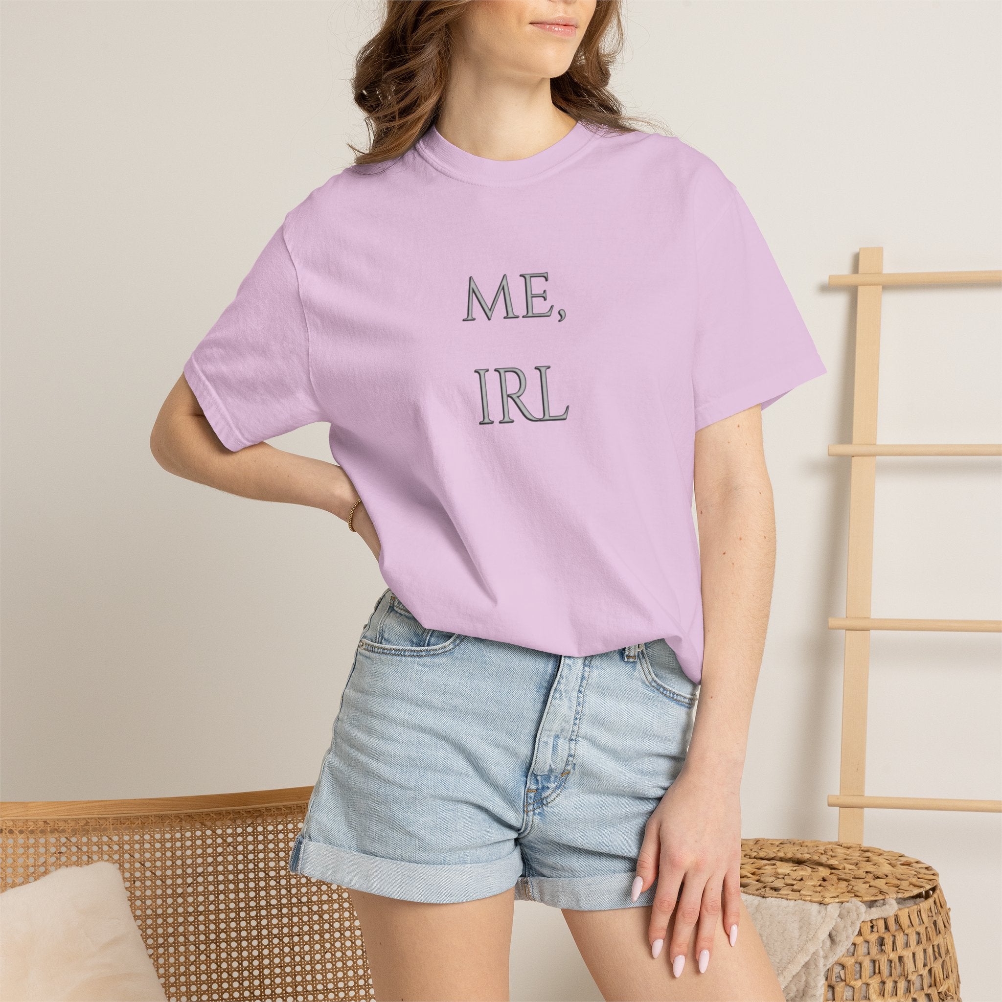 ME, IRL Minimalist Meme T-Shirt