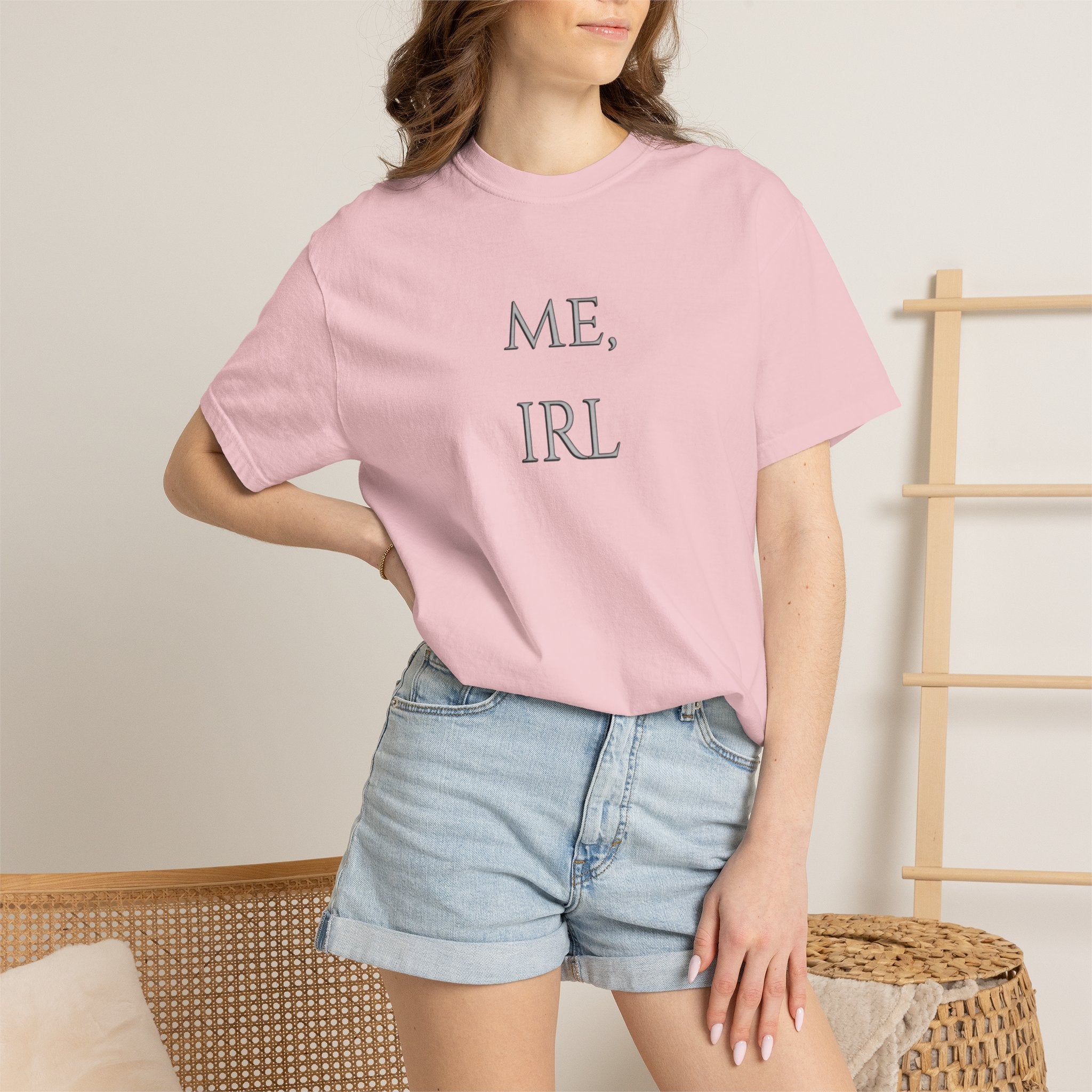 ME, IRL Minimalist Meme T-Shirt