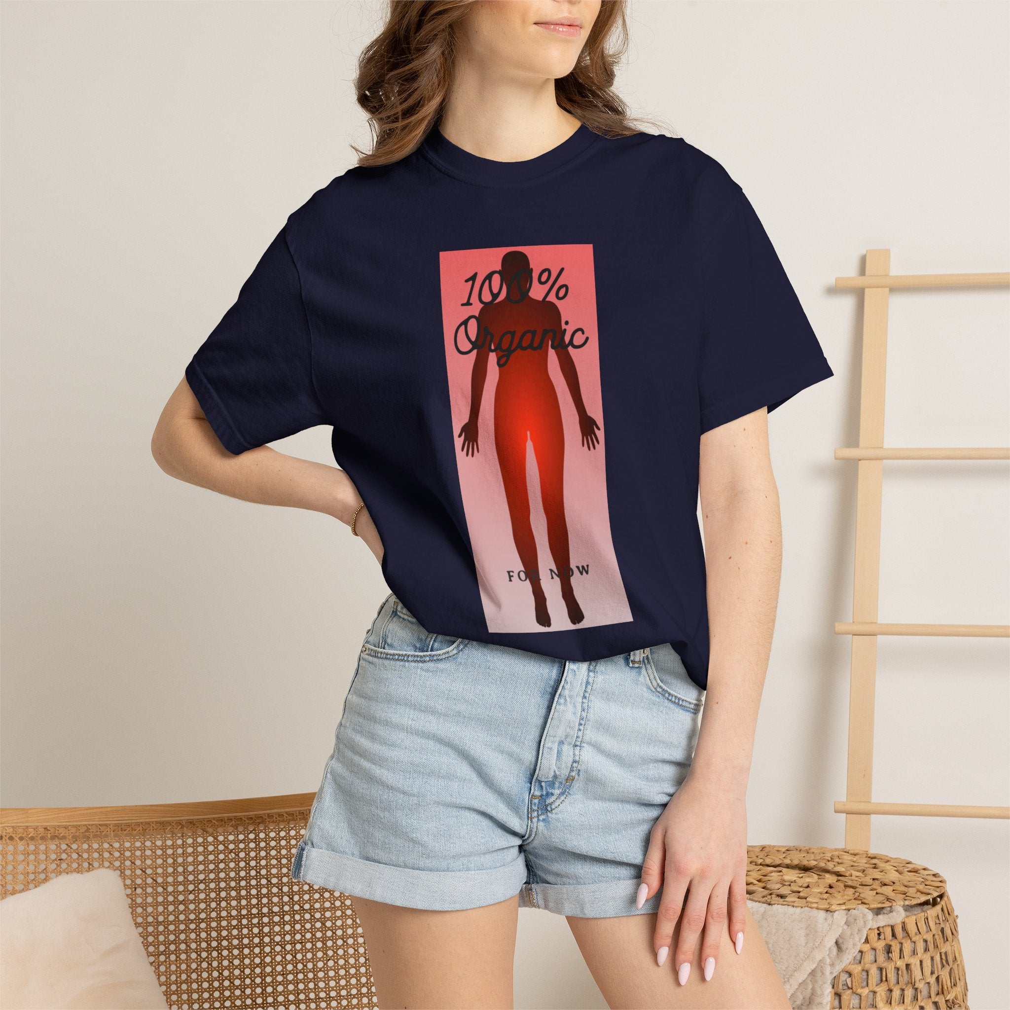 "100% Organic. For Now" Graphic Tee