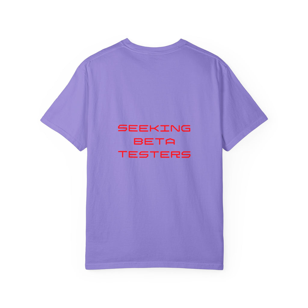 Love Machine T-Shirt — 'AI Powered' Front & 'Seeking Beta Testers' Back