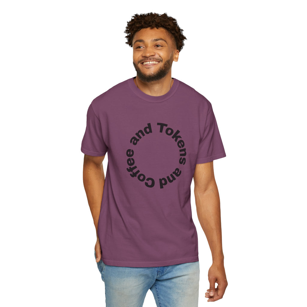 Coffee and Tokens Circular Logo T-Shirt