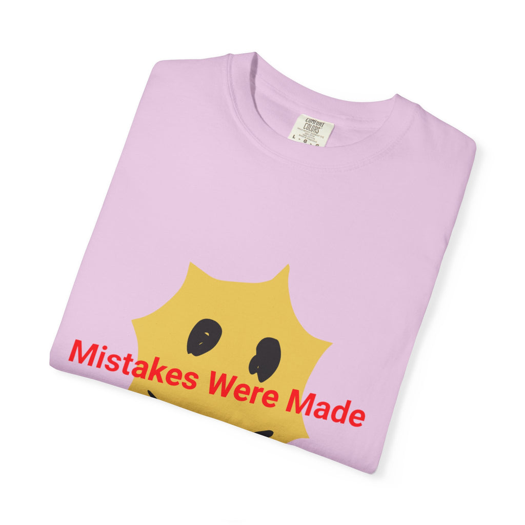 Mistakes Were Made Smile Graphic T-Shirt