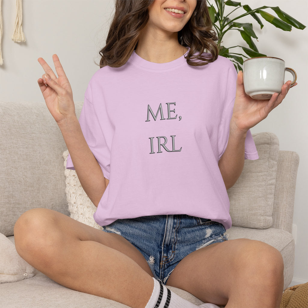 ME, IRL Minimalist Meme T-Shirt