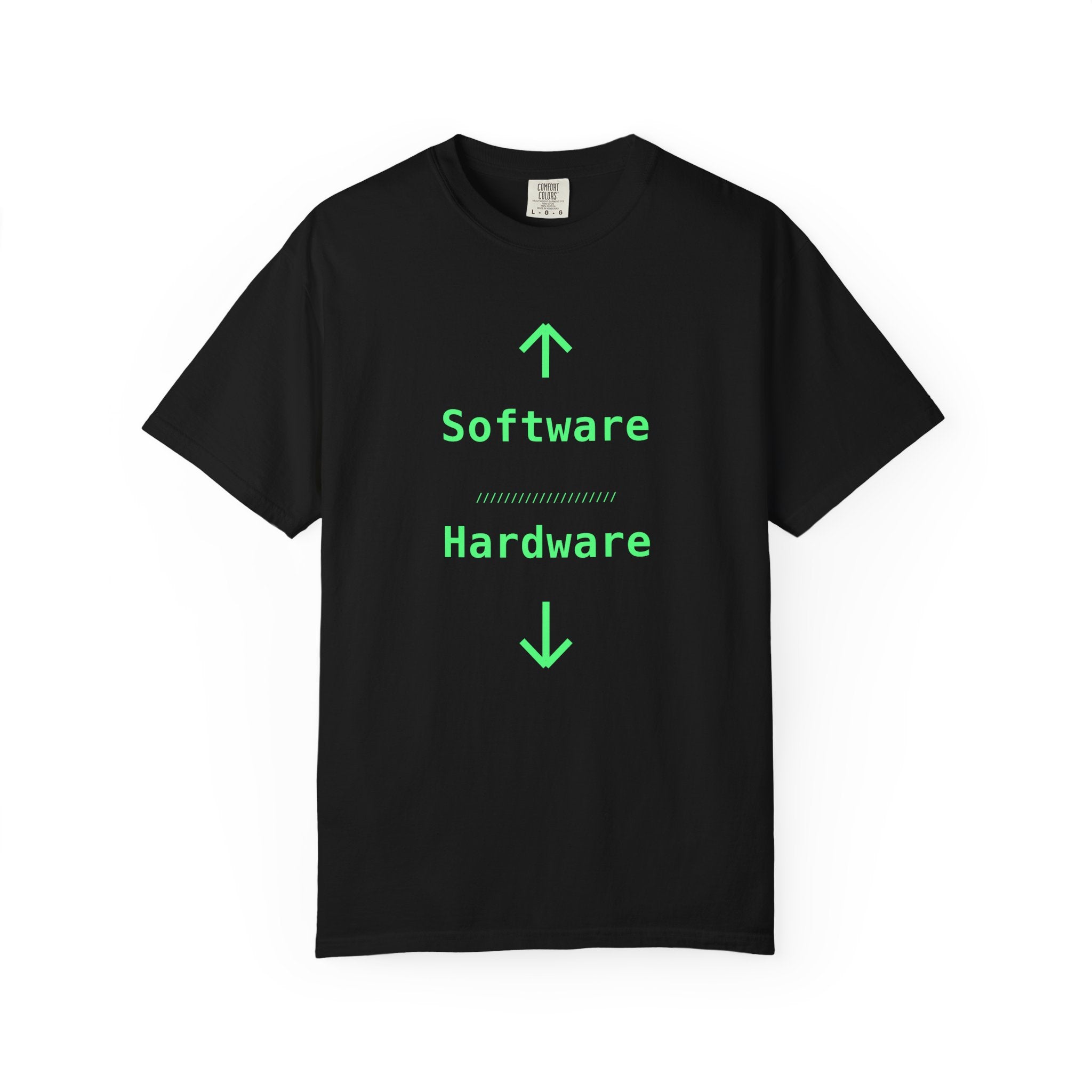 Software ↑ Hardware ↓ Developer T-Shirt