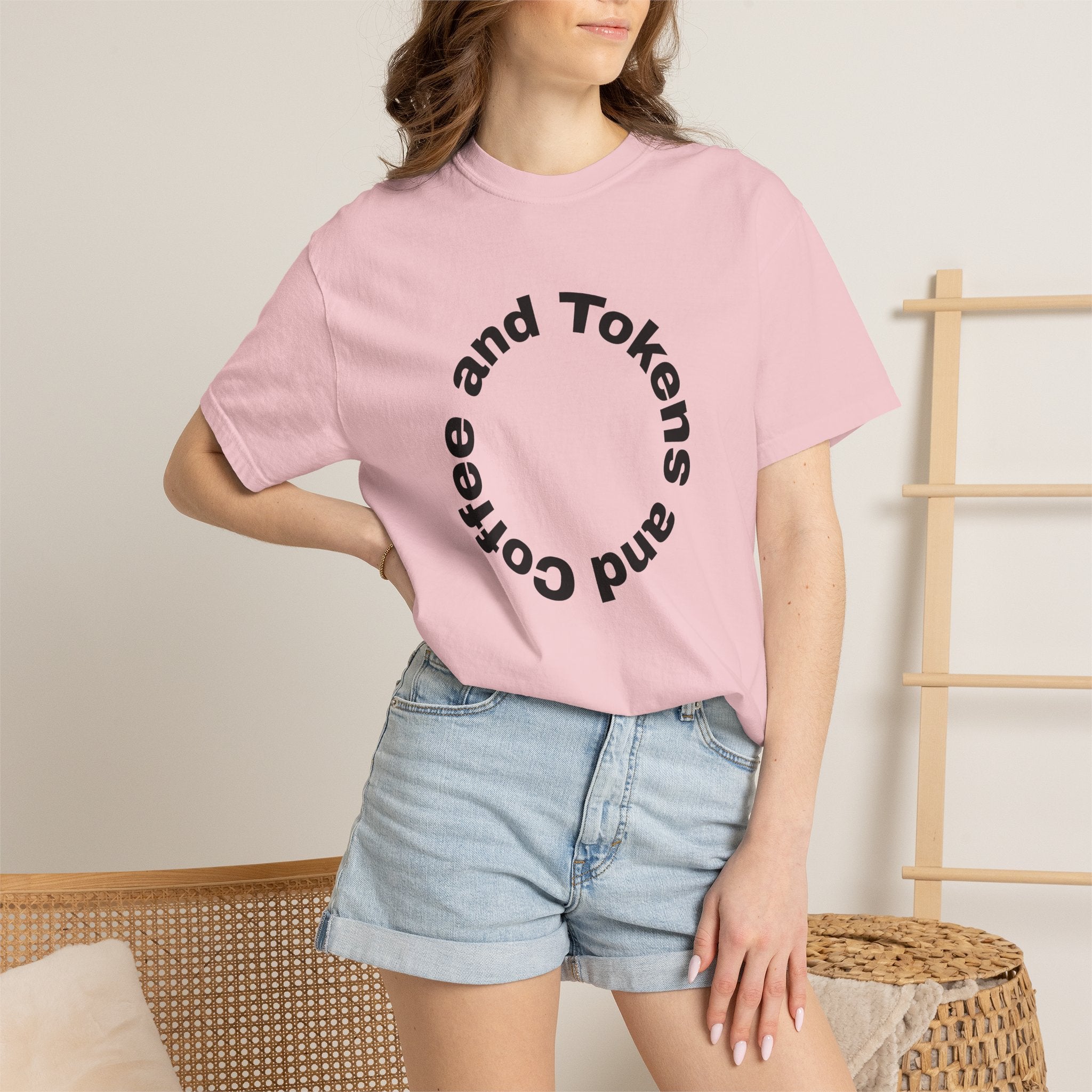 Coffee and Tokens Circular Logo T-Shirt