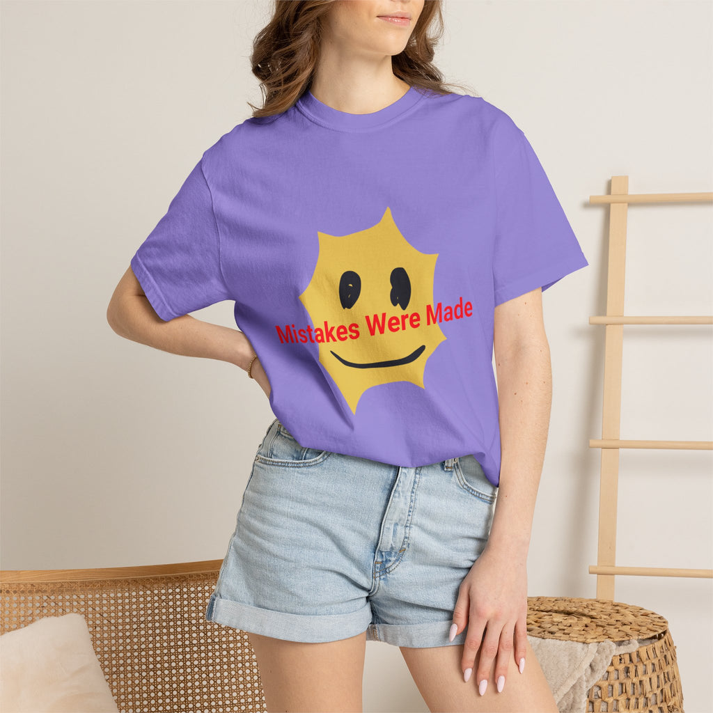 Mistakes Were Made Smile Graphic T-Shirt