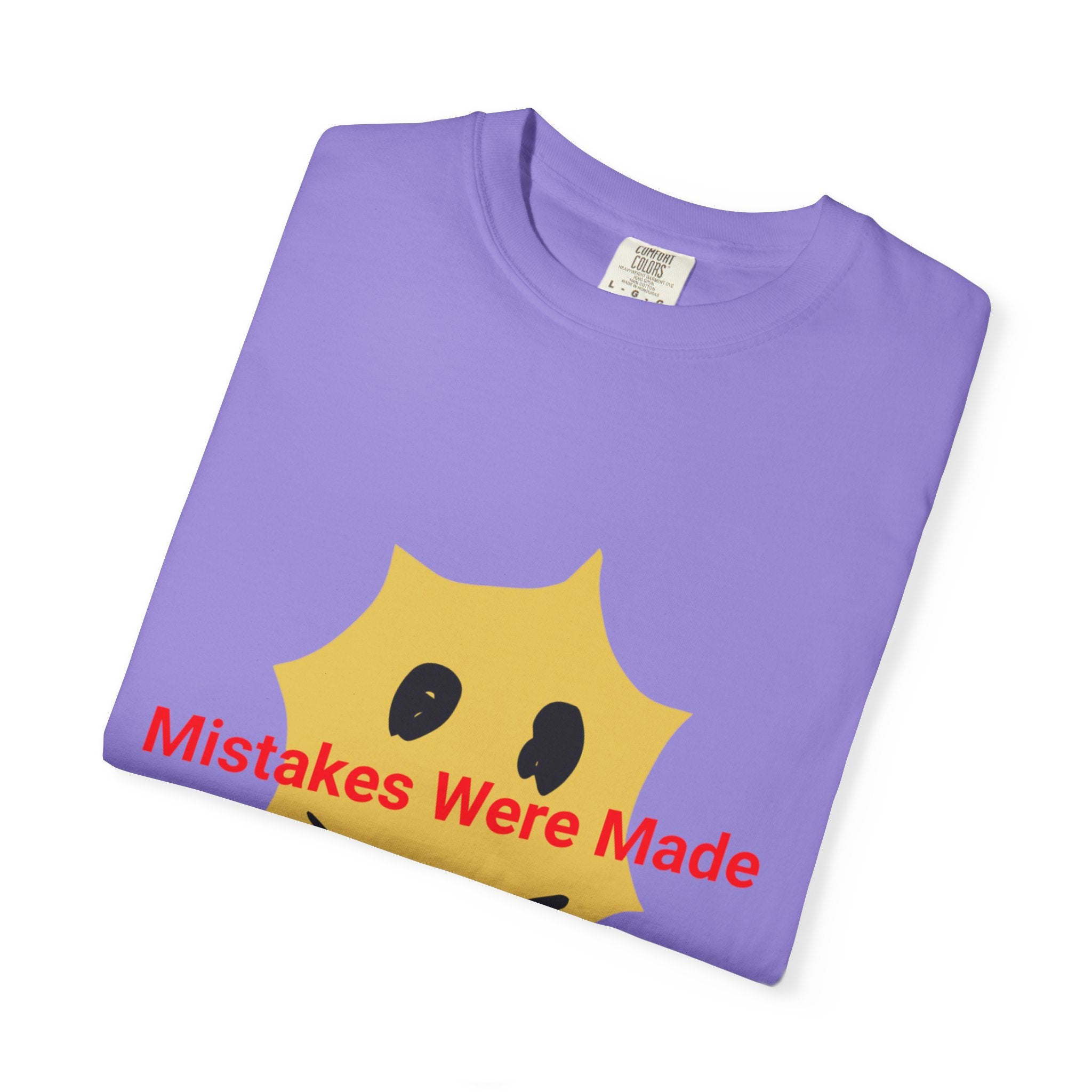 Mistakes Were Made Smile Graphic T-Shirt