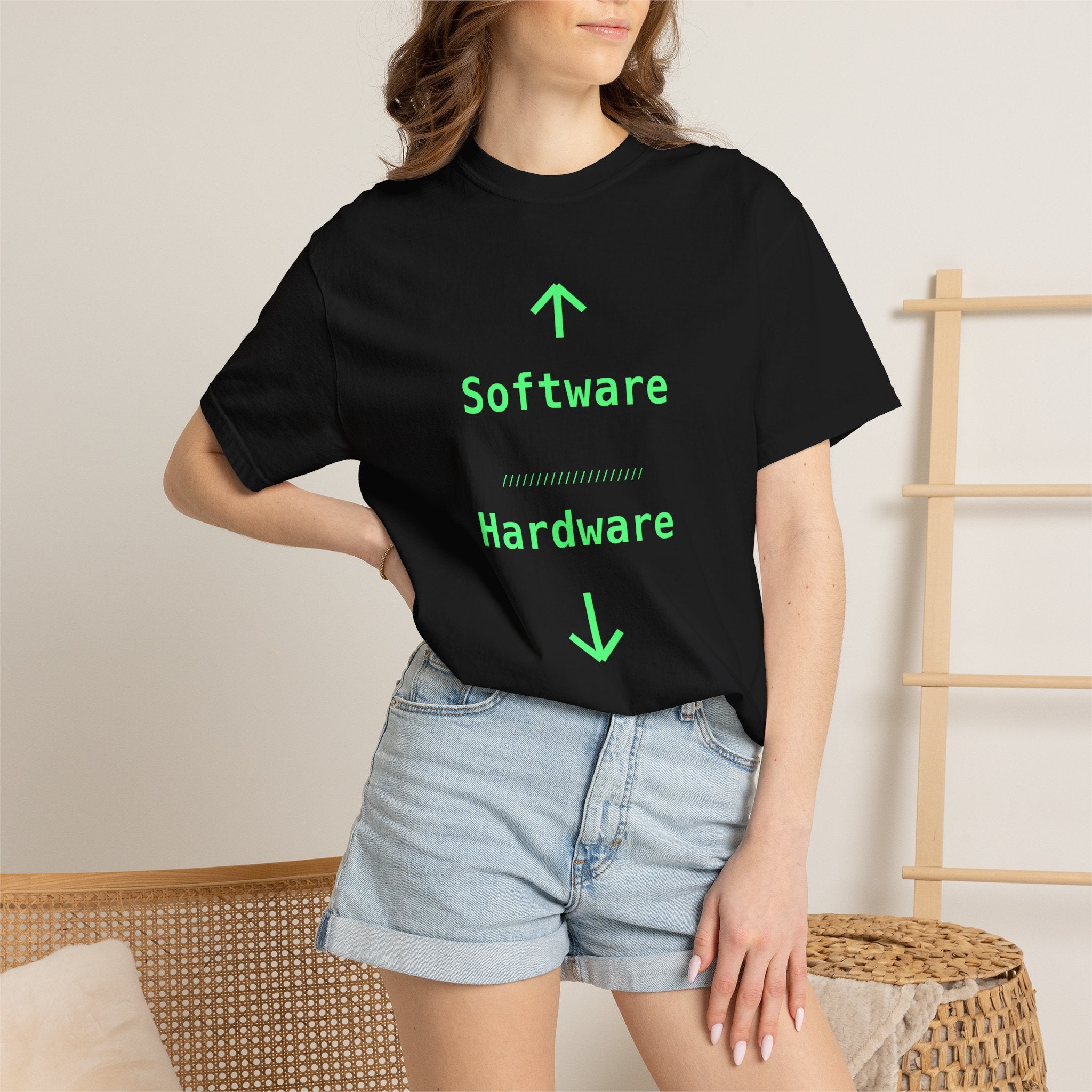 Software ↑ Hardware ↓ Developer T-Shirt