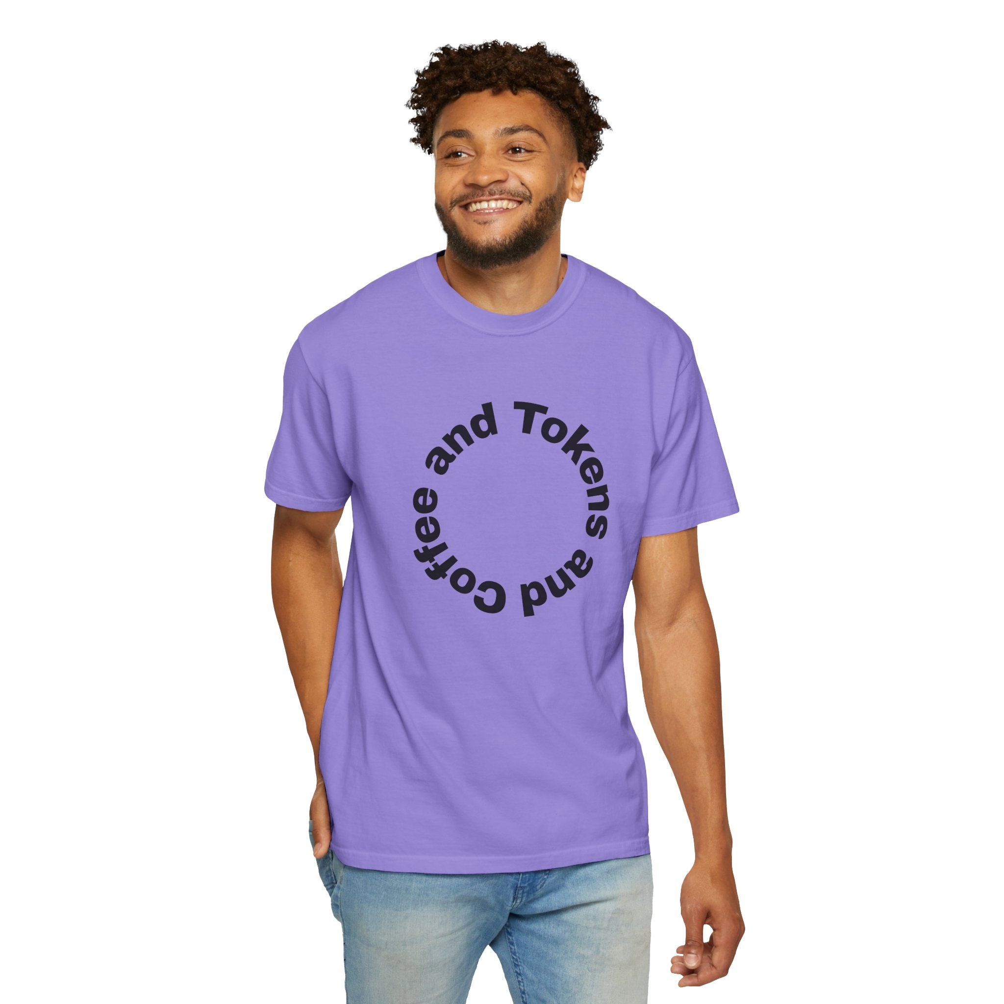 Coffee and Tokens Circular Logo T-Shirt