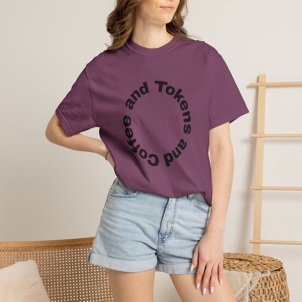Coffee and Tokens Circular Logo T-Shirt