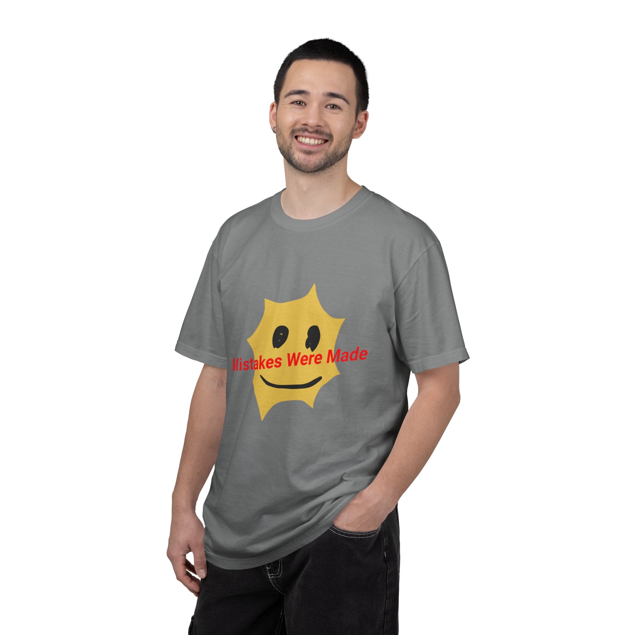 Mistakes Were Made Smile Graphic T-Shirt