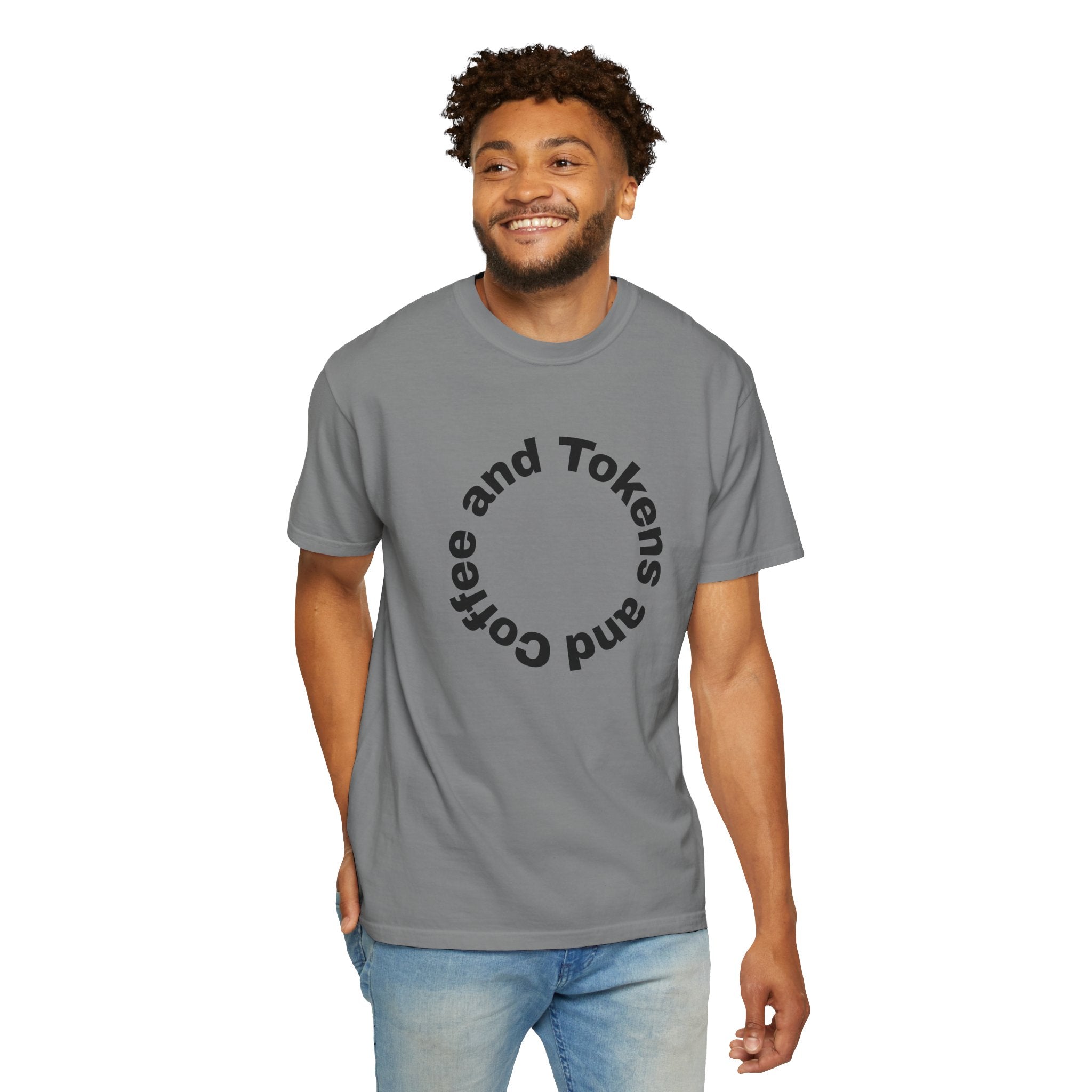 Coffee and Tokens Circular Logo T-Shirt