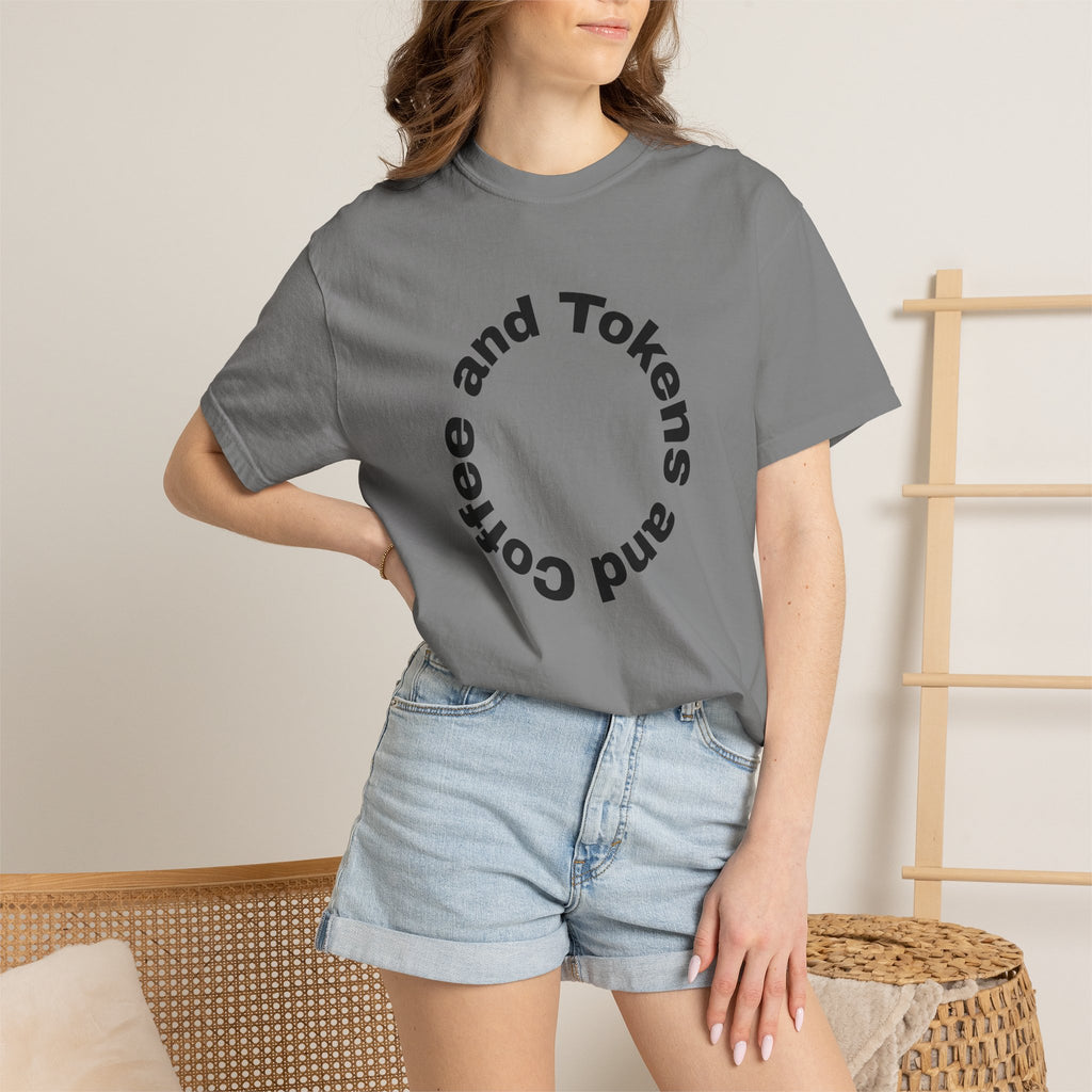 Coffee and Tokens Circular Logo T-Shirt