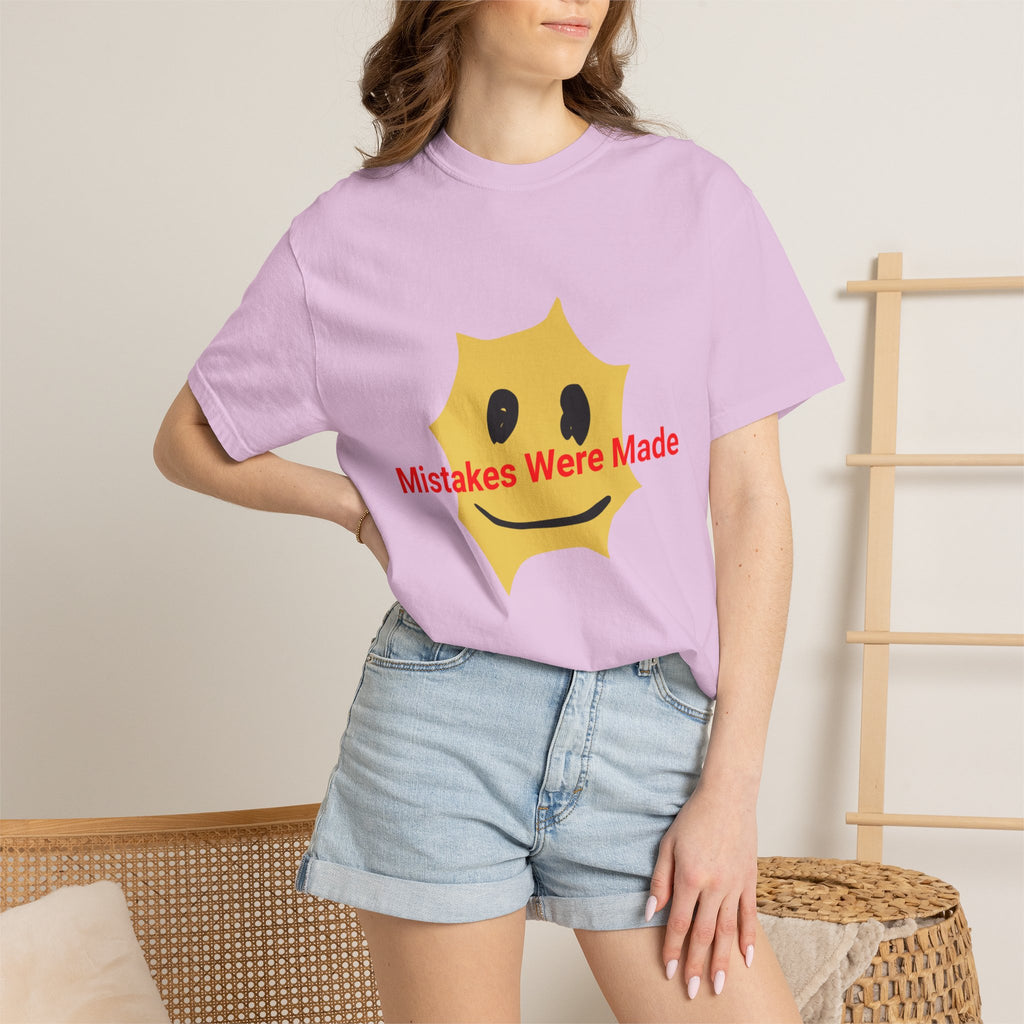 Mistakes Were Made Smile Graphic T-Shirt