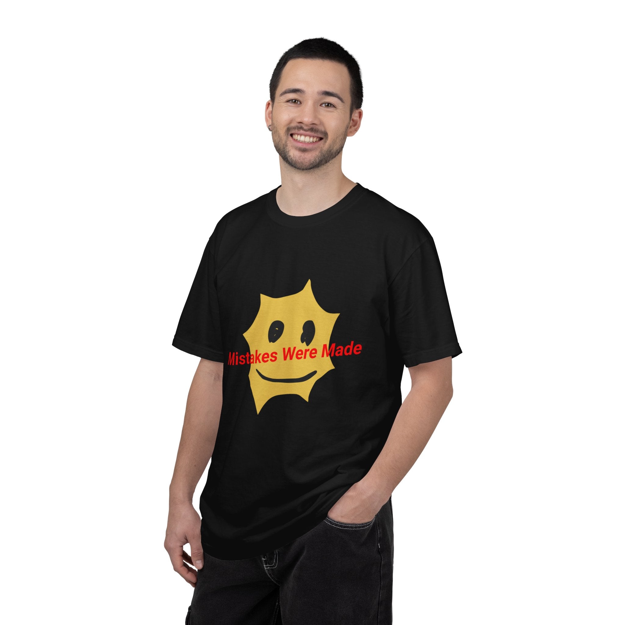 Mistakes Were Made Smile Graphic T-Shirt