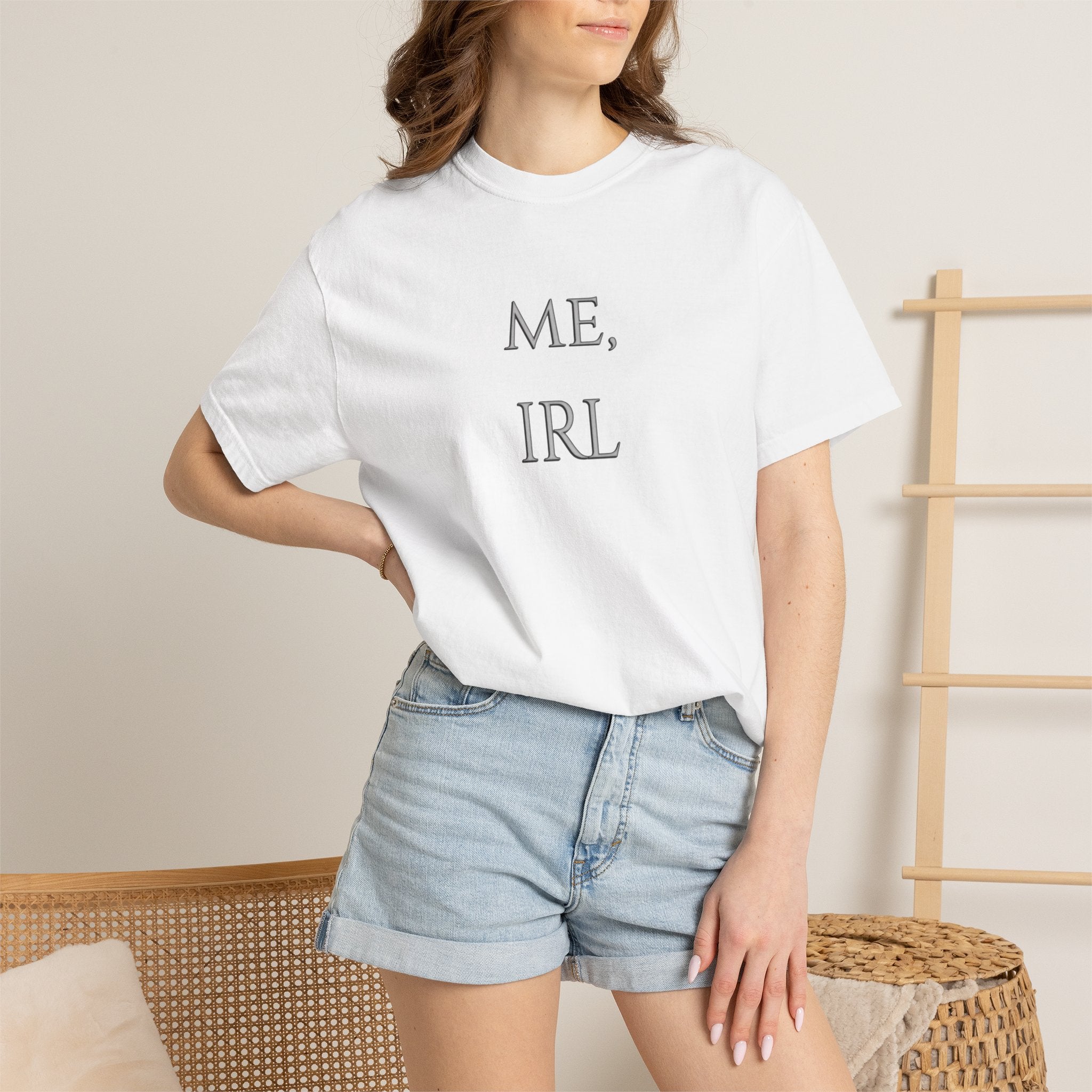 ME, IRL Minimalist Meme T-Shirt