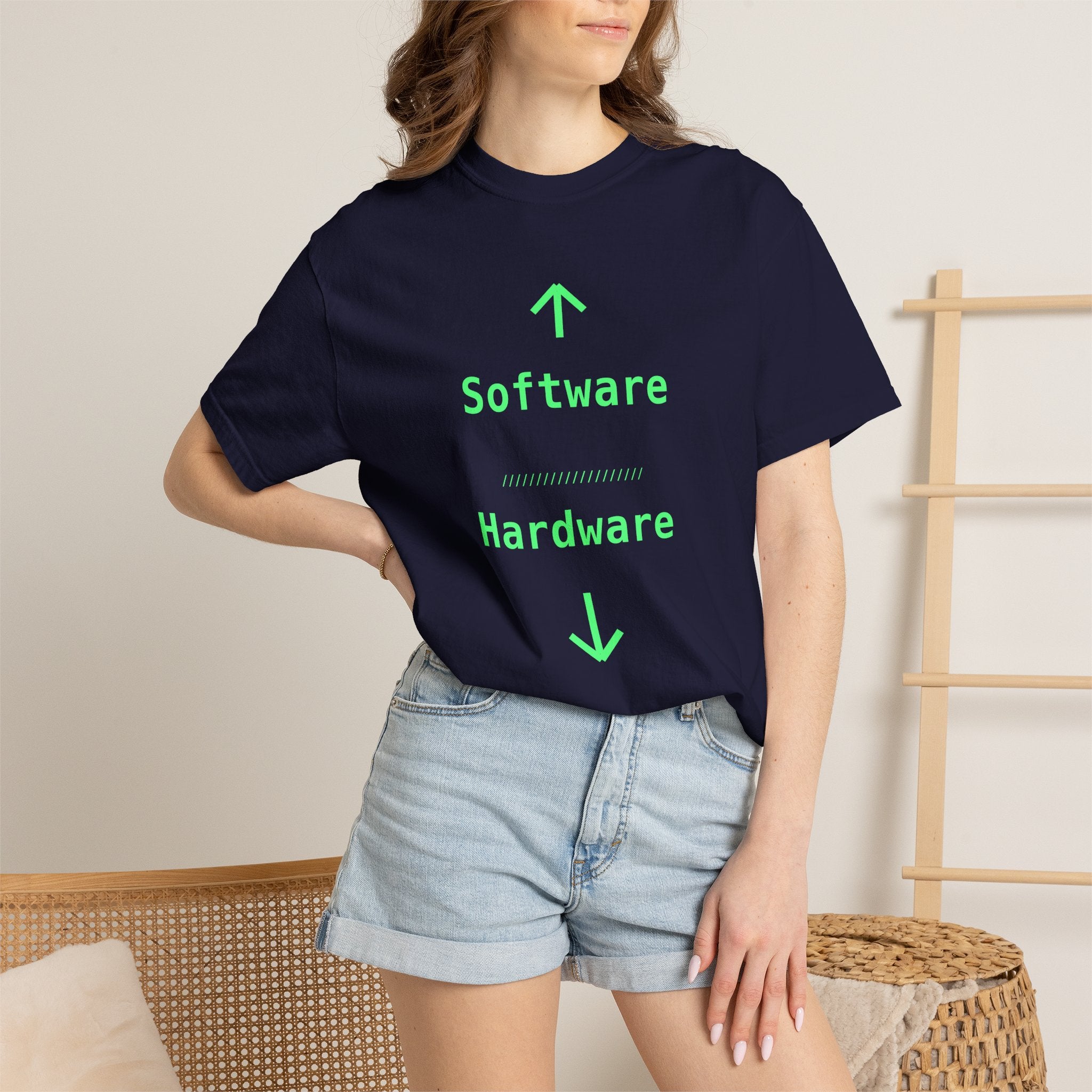 Software ↑ Hardware ↓ Developer T-Shirt