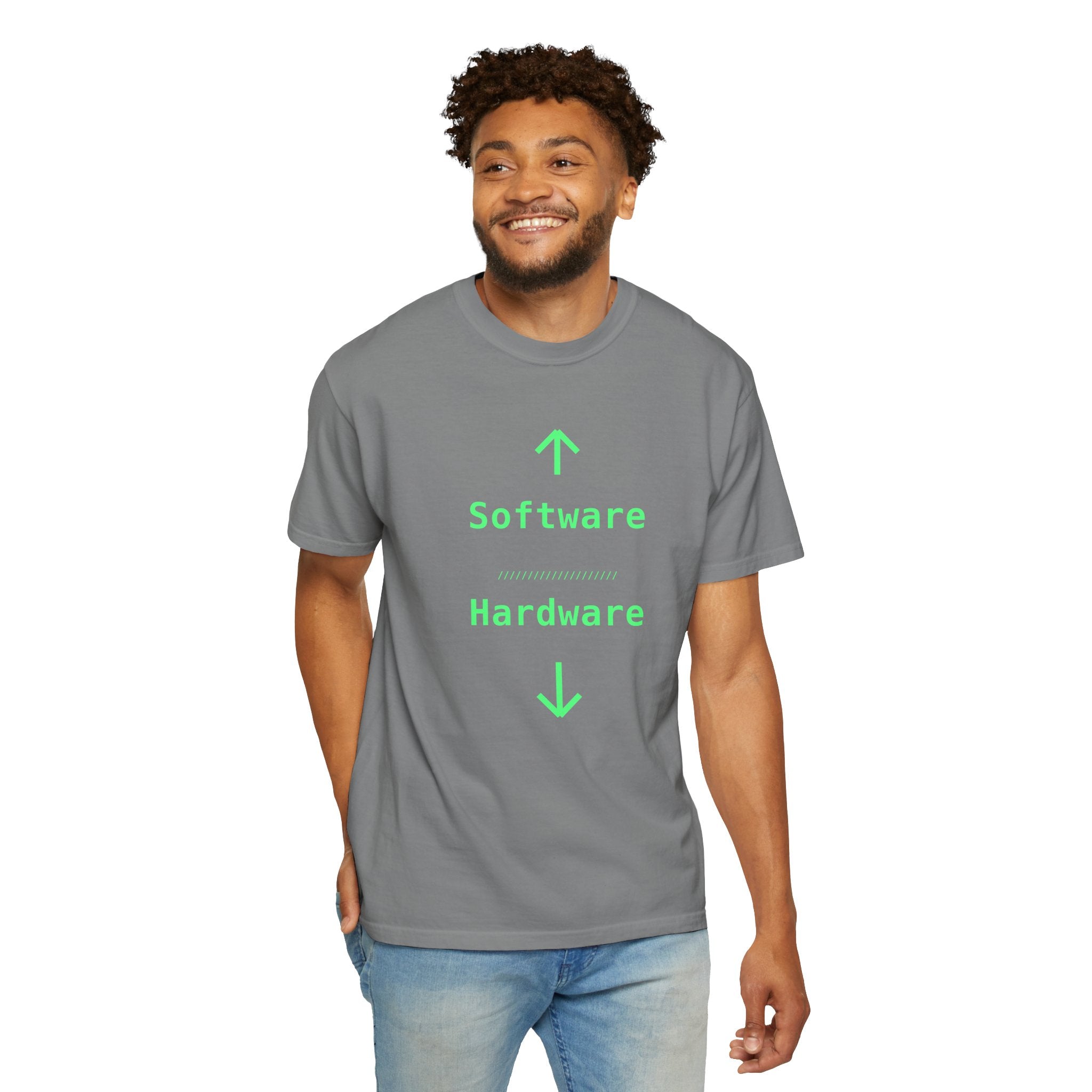 Software ↑ Hardware ↓ Developer T-Shirt
